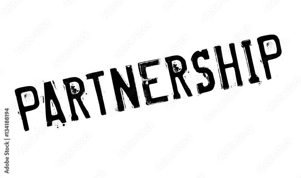 Partnership rubber stamp Partnership rubber stamp