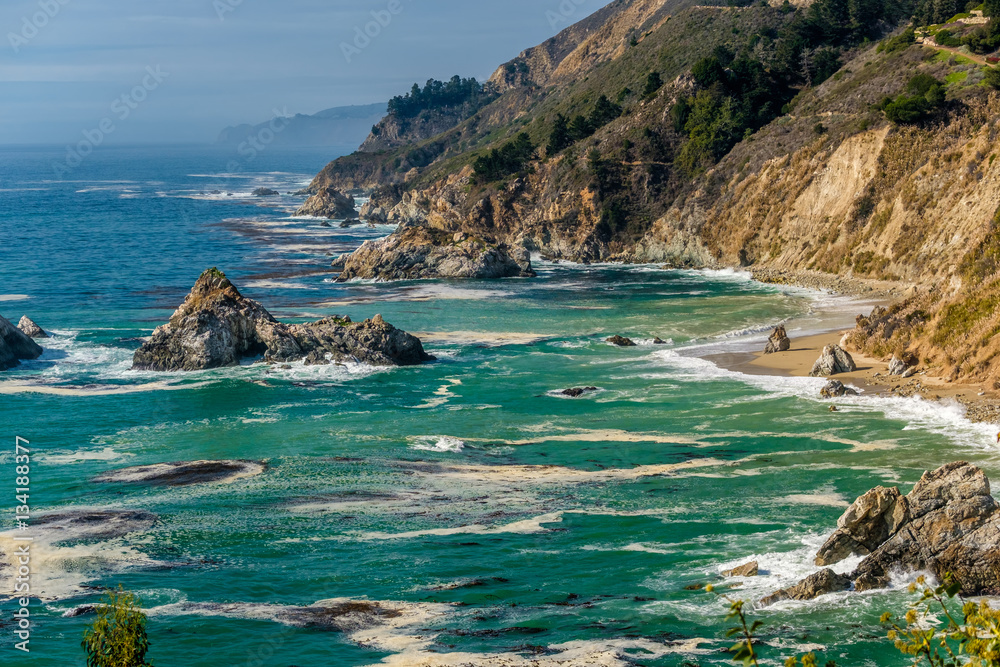 USA Pacific coast landscape, California