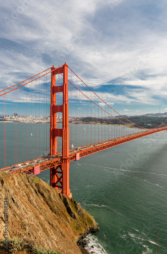Canvas Print Golden Gate Bridge, San Francisco, California
