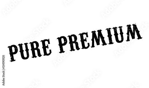 Pure Premium rubber stamp