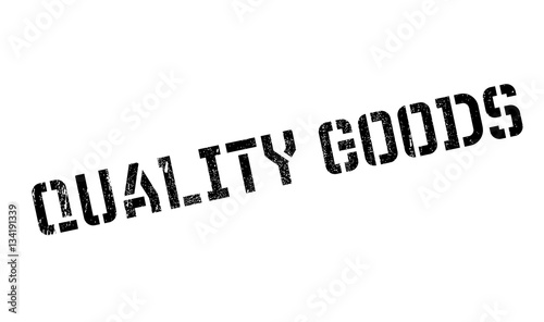 Quality Goods rubber stamp