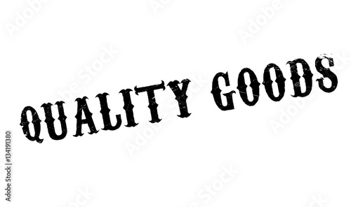 Quality Goods rubber stamp