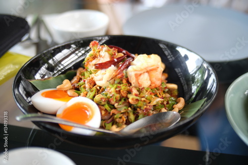 Yum Tua Poo (Wing Bean Shrimp Salad)