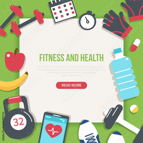 Fitness banner