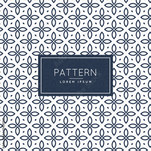 abstract floral style line pattern background