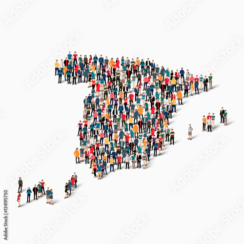 people map country Spain vector