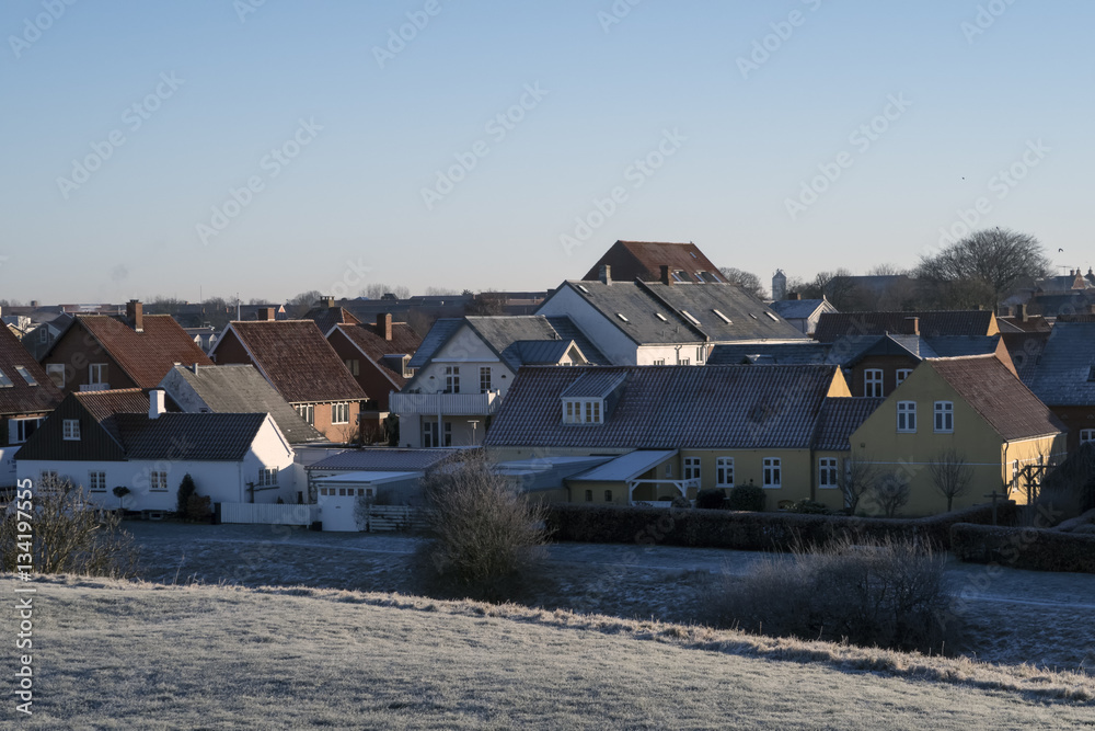 part of Ribe skyline part of Ribe skyline