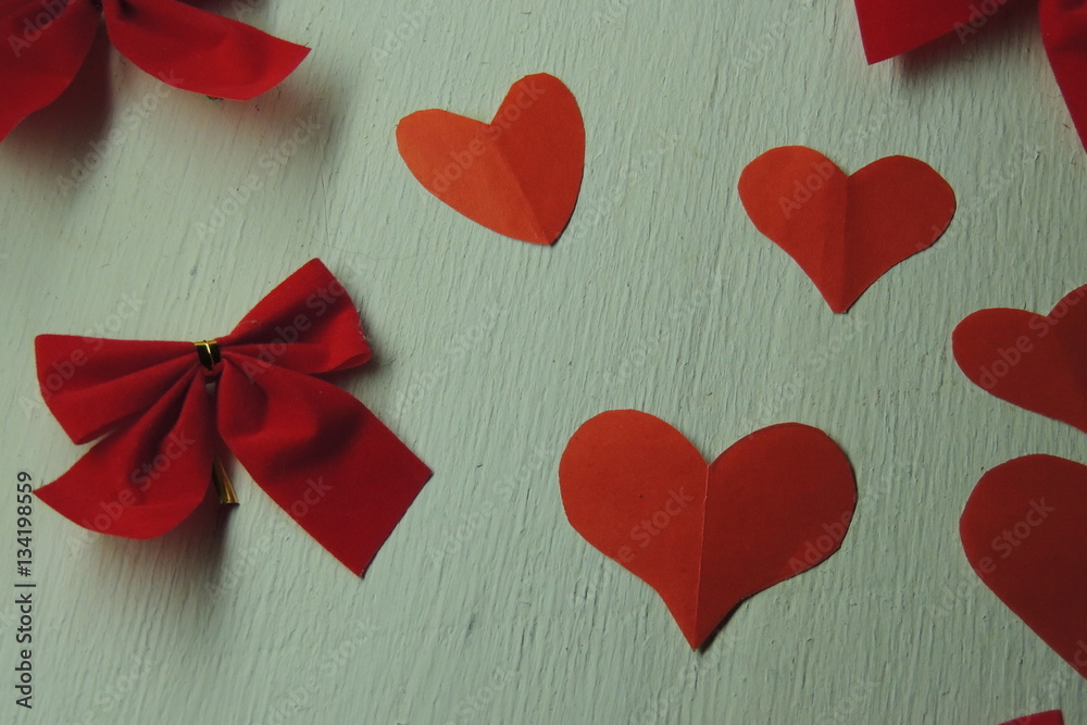 red heart. Background for Valentine's day red heart. Background for Valentine's day