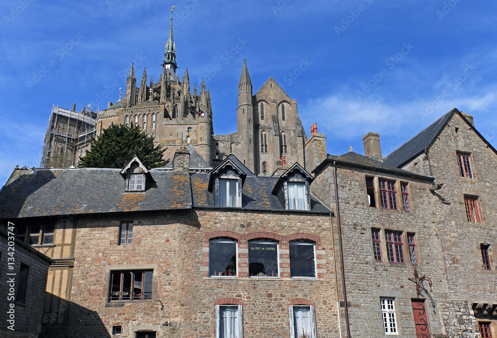Mont Saint-Michel, Normandy, France 