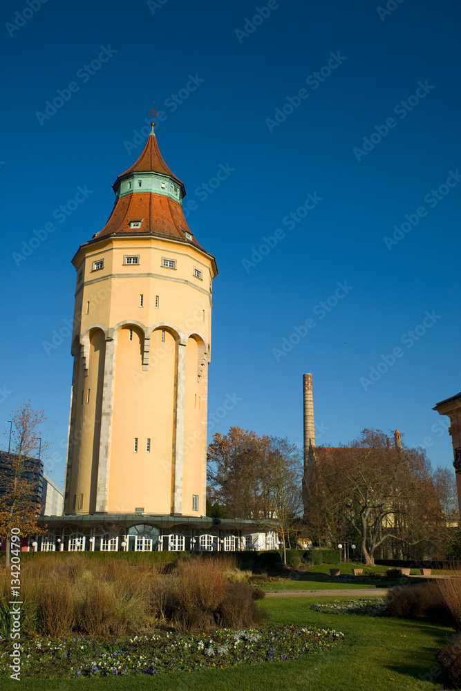 Obraz premium Wasserturm in Rastatt