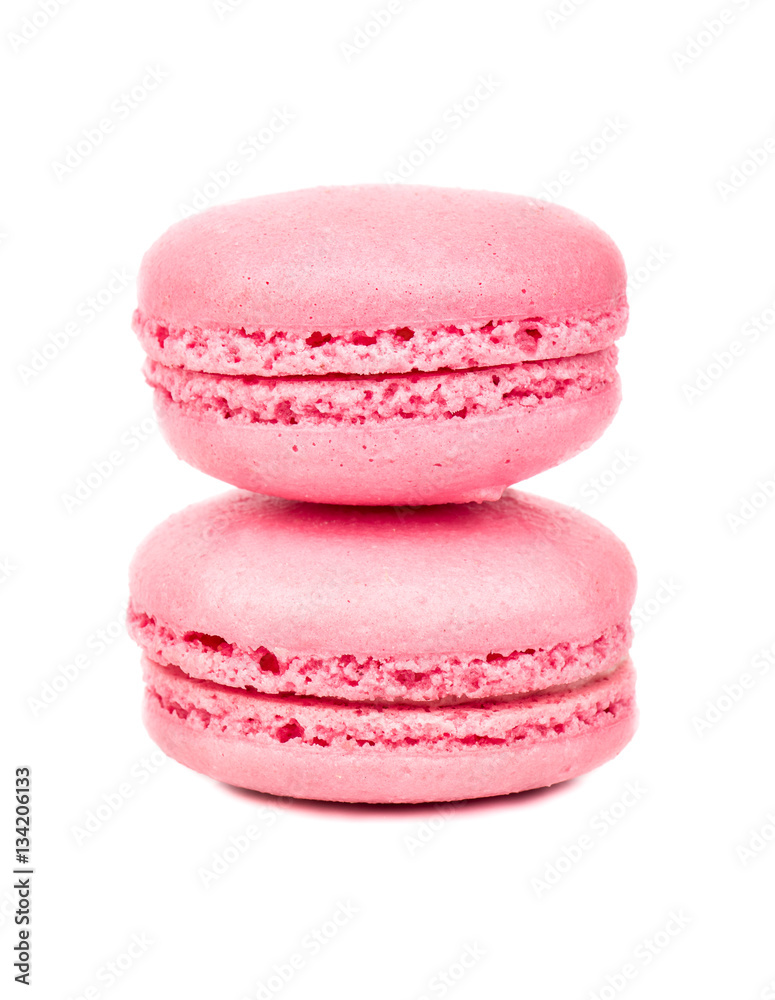 Two pink macaroon Two pink macaroon