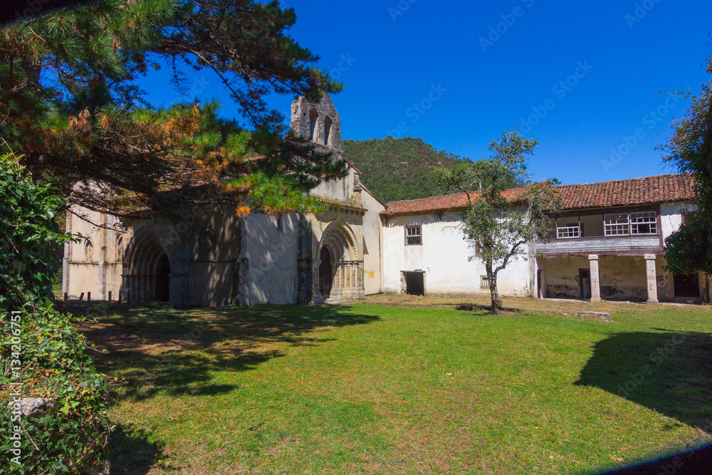 Abandoned village (San Antolin Bedon) Spain Abandoned village (San Antolin Bedon) Spain