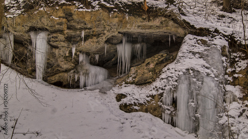 Stalaktiten Eis Höhle, Teufelshöhle Kremsmünster