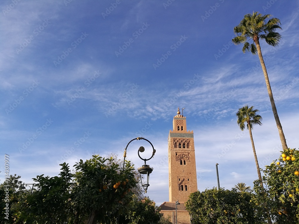 Fototapeta premium Koutubia mosque in marrakesh