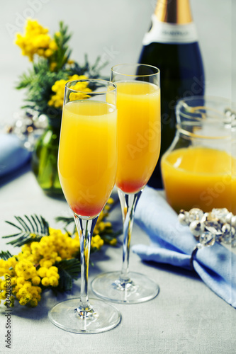 Mimosa cocktail