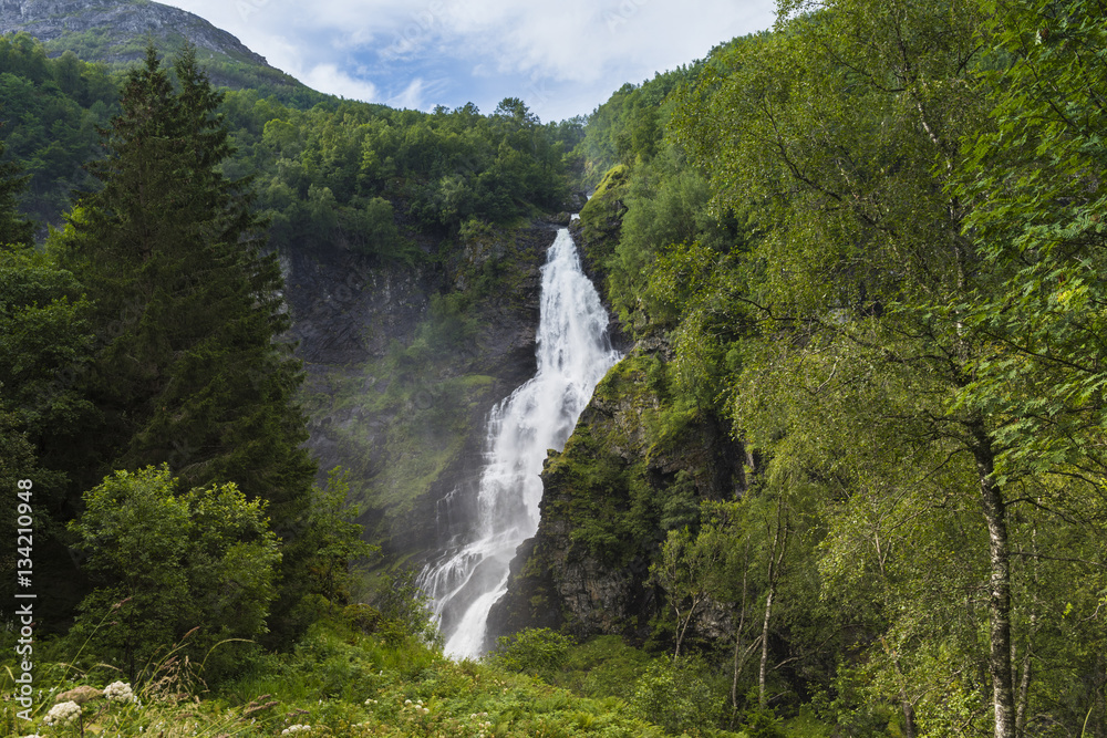 Stalheimskleiva Waterfall - Norway