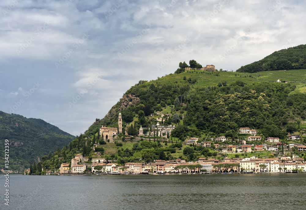 Ceresio lake (Ticino, Switzerland)