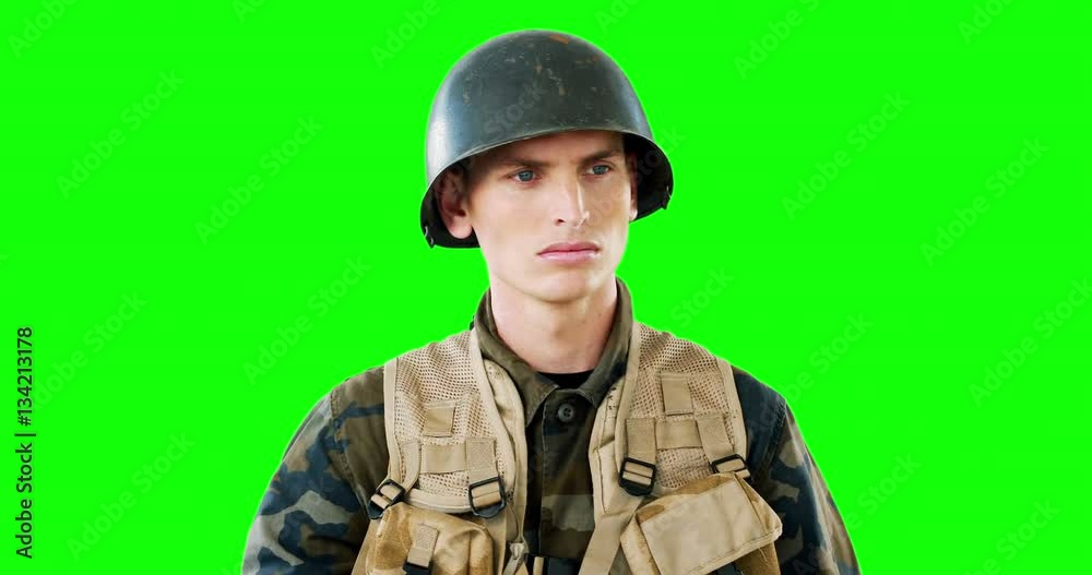 Soldier using digital screen Soldier using digital screen