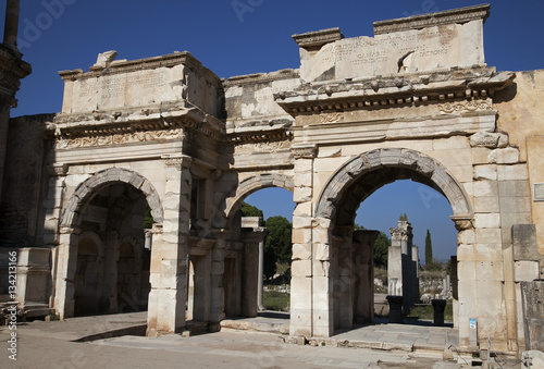 The ruins of Ephesus