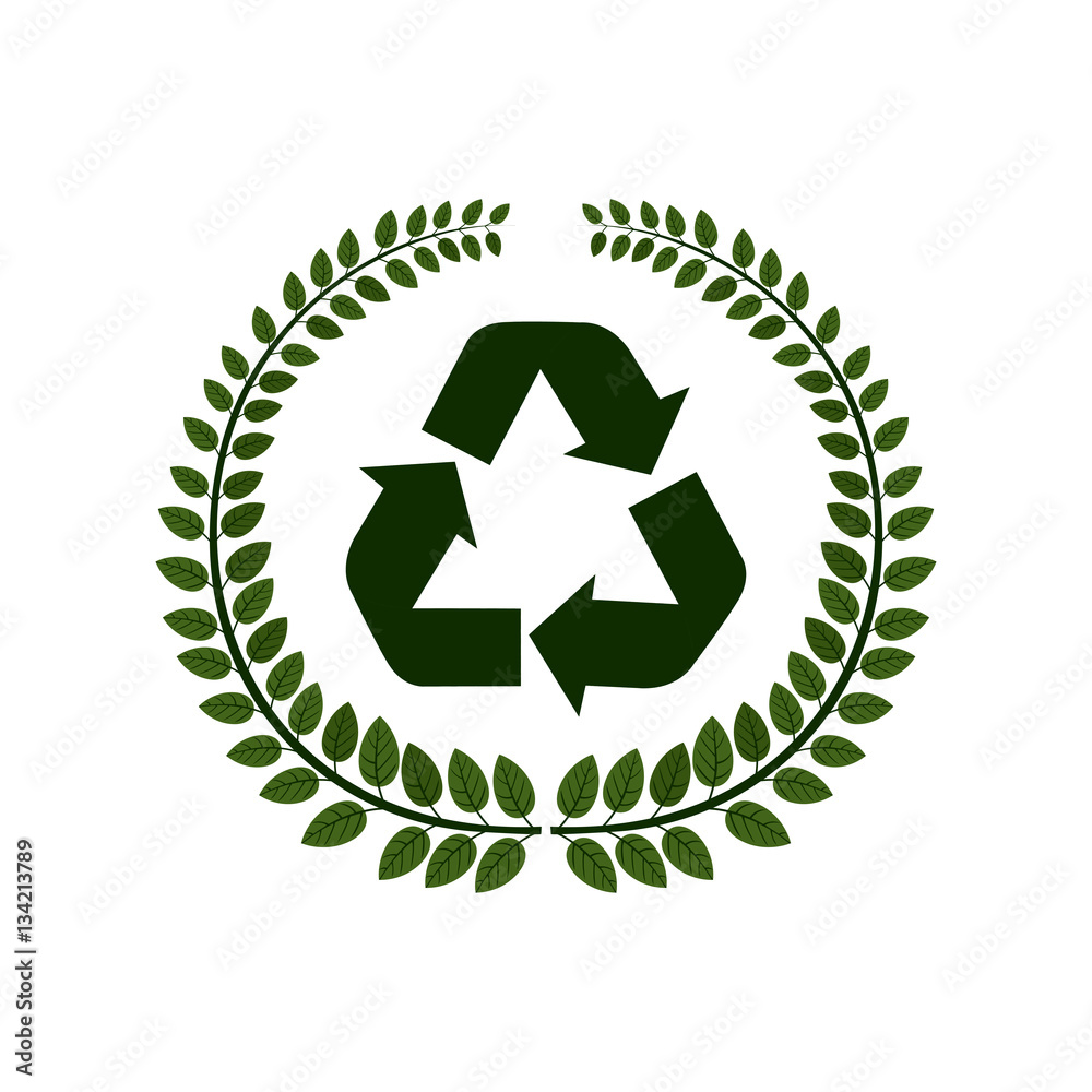 Think green ecology icon vector illustration graphic design Think green ecology icon vector illustration graphic design