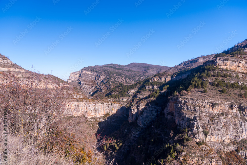 Amazing view of the Canion Rio Leza from Spain