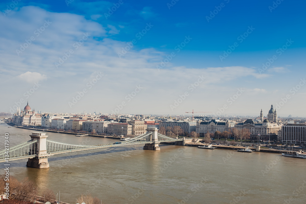 Fototapeta premium budapest węgry miasto widok europy