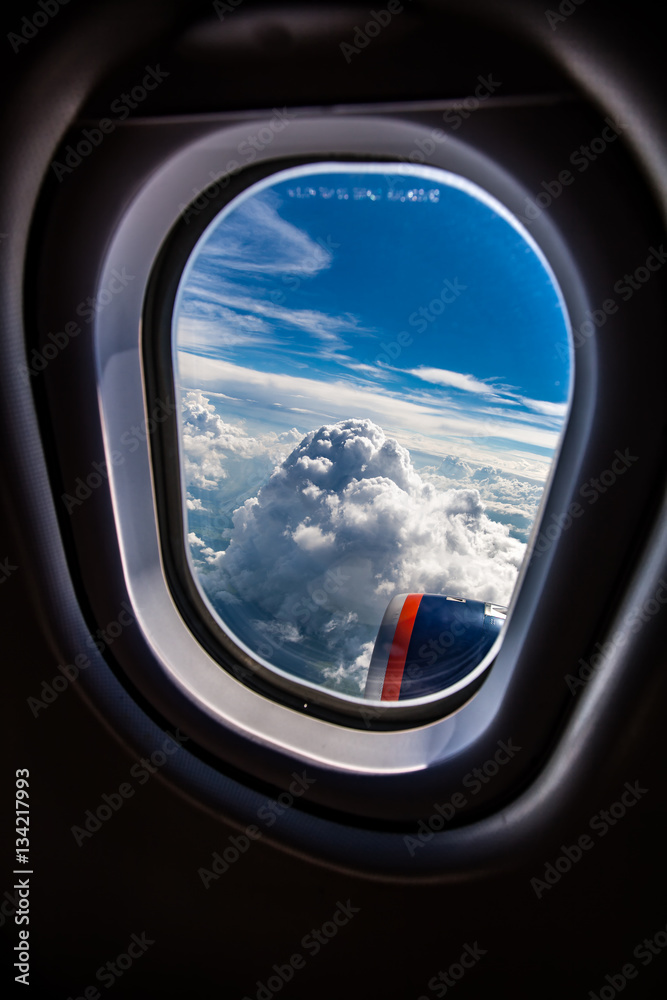 Airplane window Airplane window
