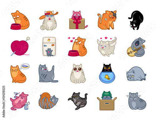 Cat Power Icon Set