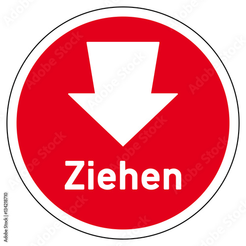 Free Download tkz2 TürKennZeichnung tkz - rsr6 RoundSignRed rsr - sign: button icon - Türkennzeichnung / Türschild mit Pfeil - Ziehen - rot - rund xxl g4951 - GFXLoad