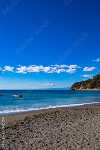 Yuigahama coast of Shonan/Kanagawa Japan, 2017/1/21