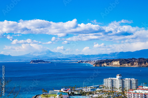 Yuigahama coast of Shonan/Kanagawa Japan, 2017/1/21 photo