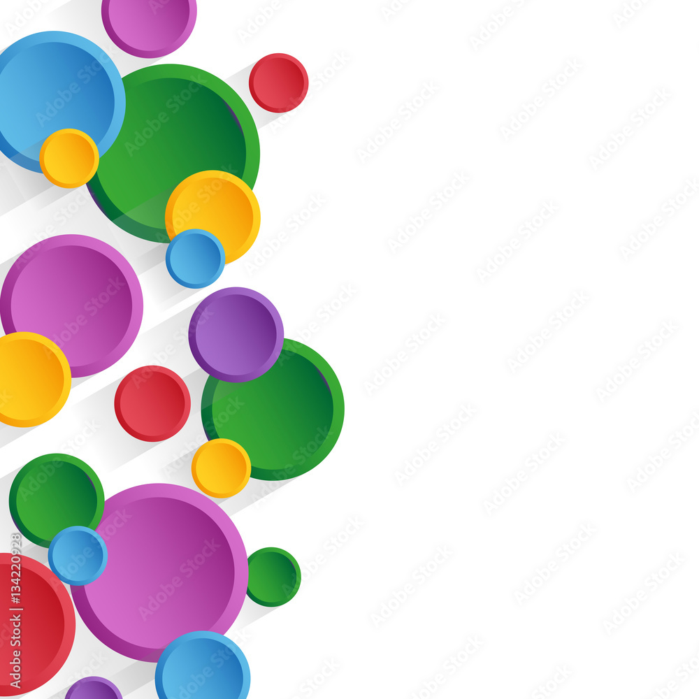 Background colored circles Background colored circles