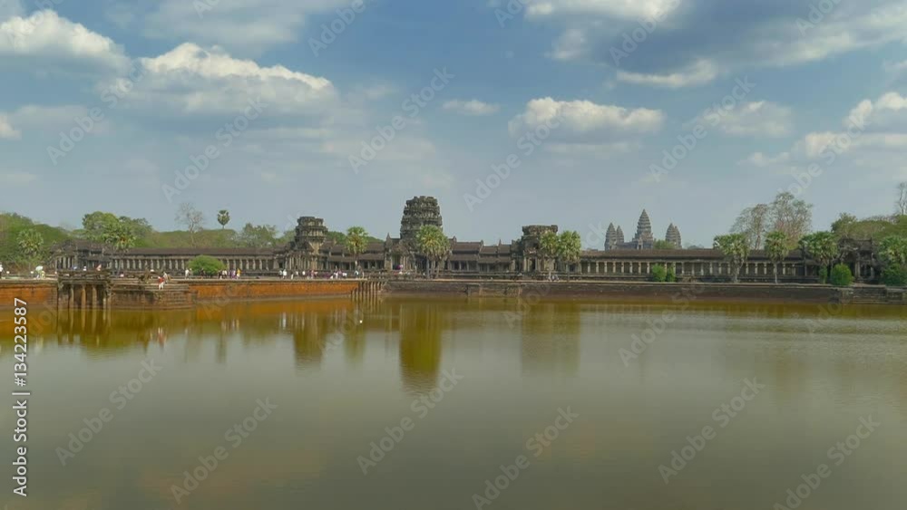 Angkor Wat temple landscape in Siem Reap, Cambodia, 4k
Angkor Wat temple landscape in Siem Reap, Cambodia, 4k