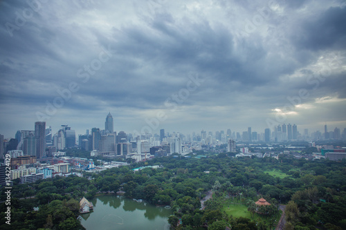 Aerial of Bangkok