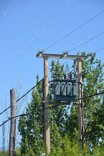poste de red eléctrica