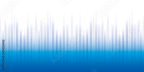 Blue waves background. Modern abstract wide background.