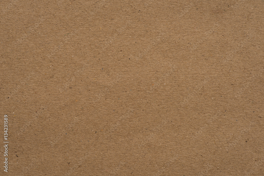 Brown paper textured and background, Dark craft paper background