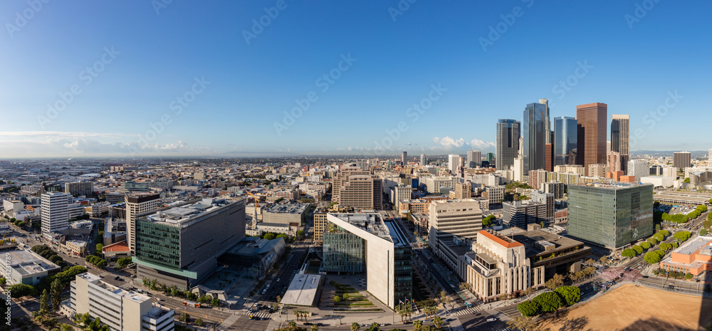 Panorama skyline of Los Angeles