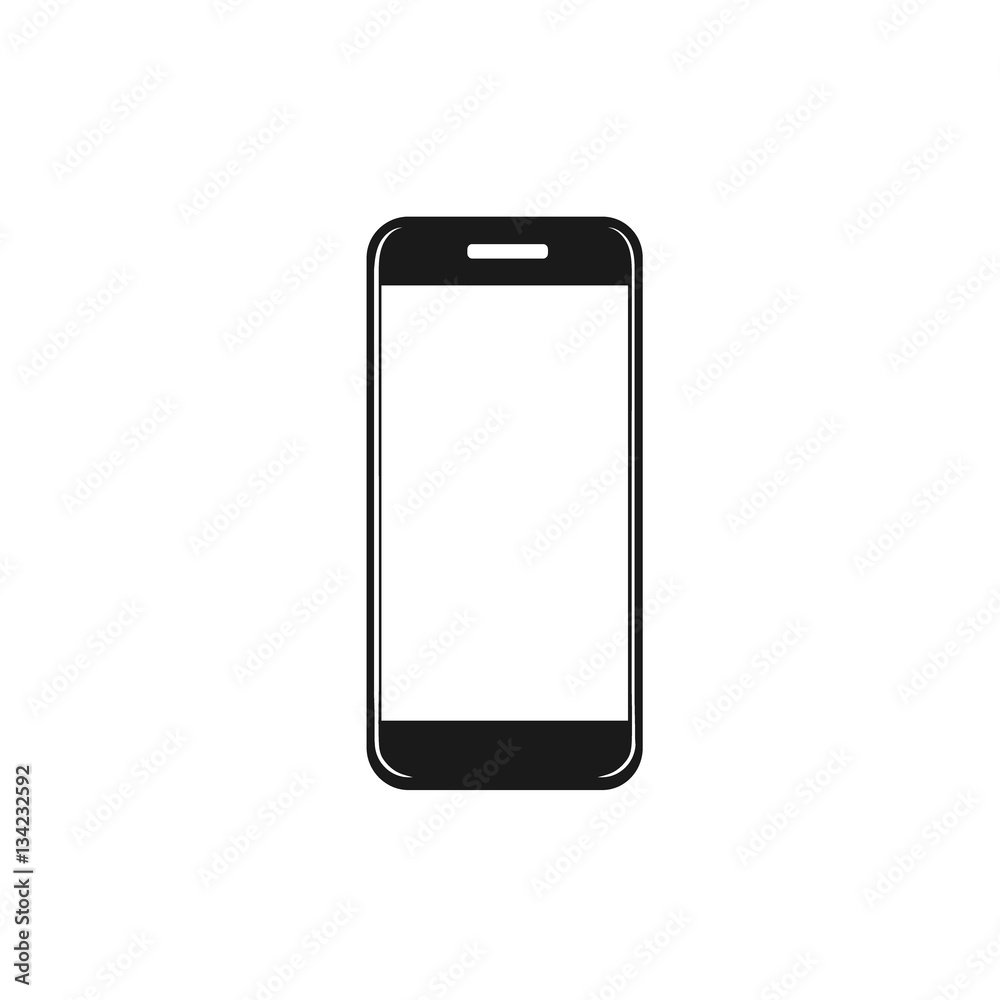 icon of cellphone. vector illustration icon of cellphone. vector illustration