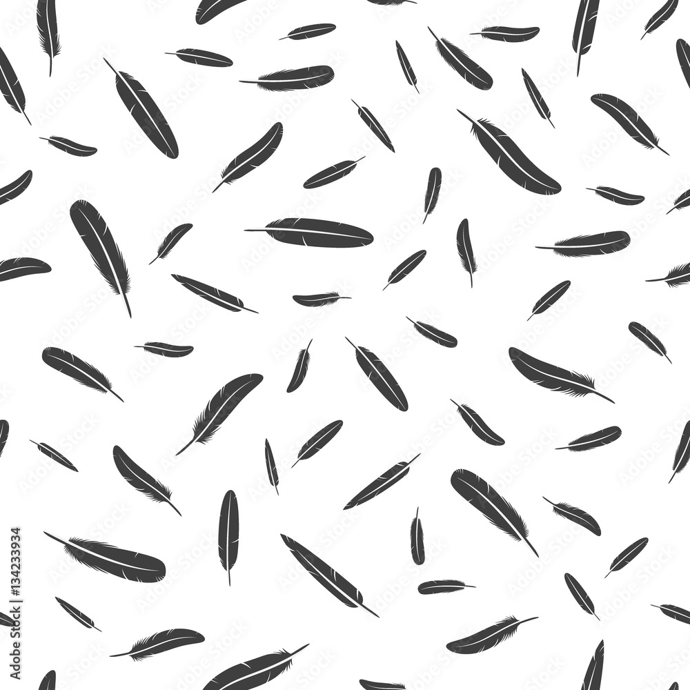 Feather seamless background