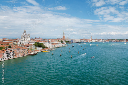 Scenic view of Venice cityscape, Venice, Italy.