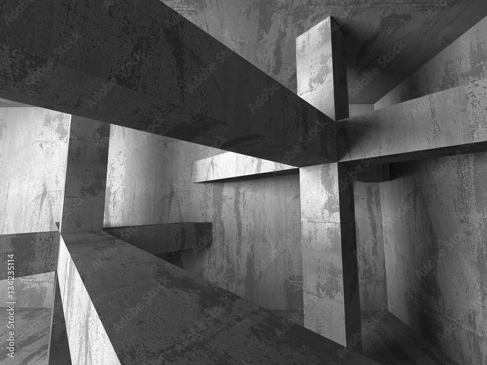 Empty dark abstract concrete room interior architecture Empty dark abstract concrete room interior architecture