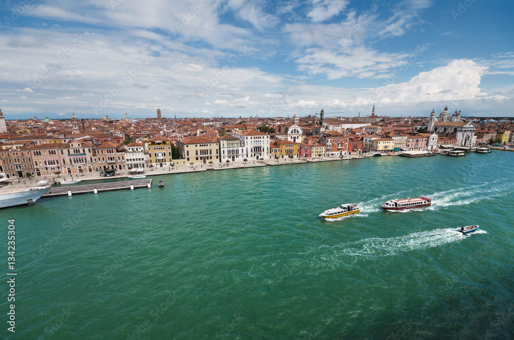 Scenic view of Venice cityscape, Venice, Italy. Scenic view of Venice cityscape, Venice, Italy.