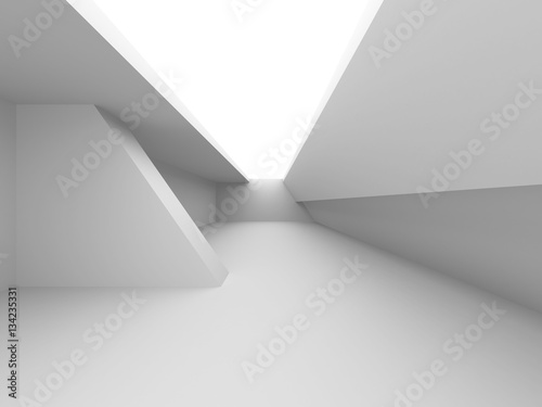 Wallpaper Mural Abstract White Architecture Geometric Background Torontodigital.ca