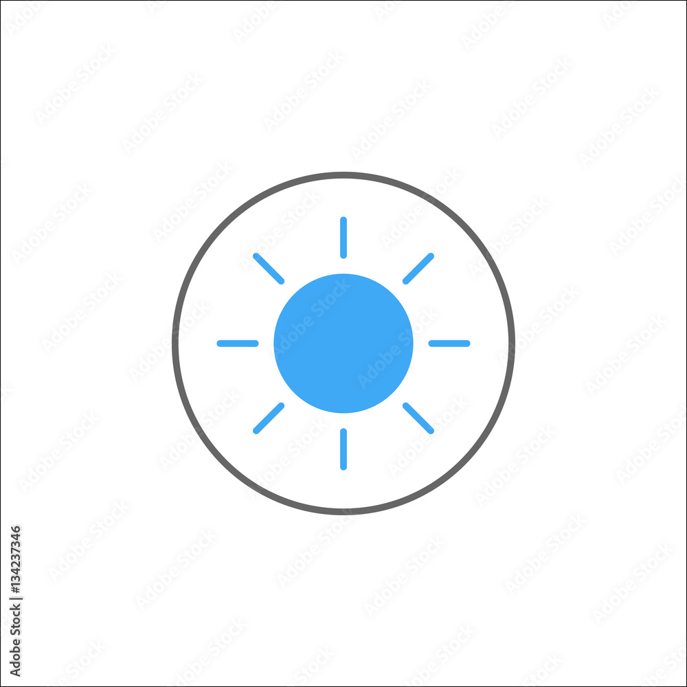 Brightness solid icon, mobile sign and sun, vector graphics, a colorful linear pattern on a white background, eps 10. Brightness solid icon, mobile sign and sun, vector graphics, a colorful linear pattern on a white background, eps 10.