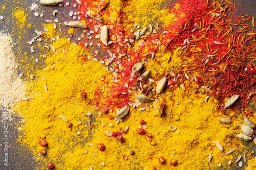 Fototapeta Naklejka Na Ścianę i Meble -  Various spices