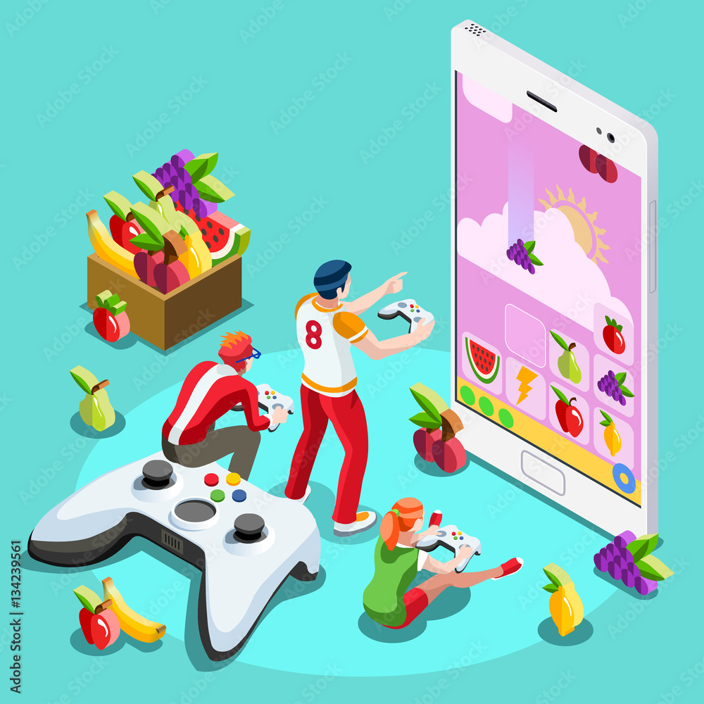 3,900+ Mobile Games Stock Illustrations, Royalty-Free Vector Graphics &  Clip Art - iStock