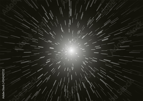 Big bang universe explosion