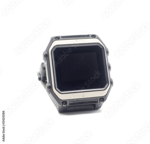 Smart watch isolated on white background