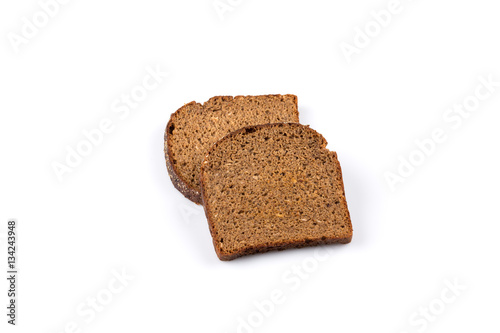 sliced of rye bread